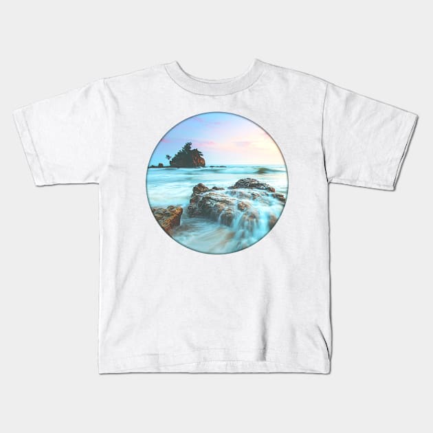 Island Photo Kids T-Shirt by TortillaChief